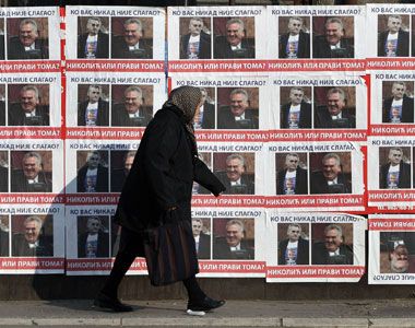 predizborni strnački plakati